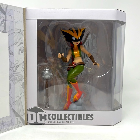 DC Collectibles Artists Alley: Hawkgirl by Chrissie Zullo Designer Vinyl Figure - Picture 3 of 8